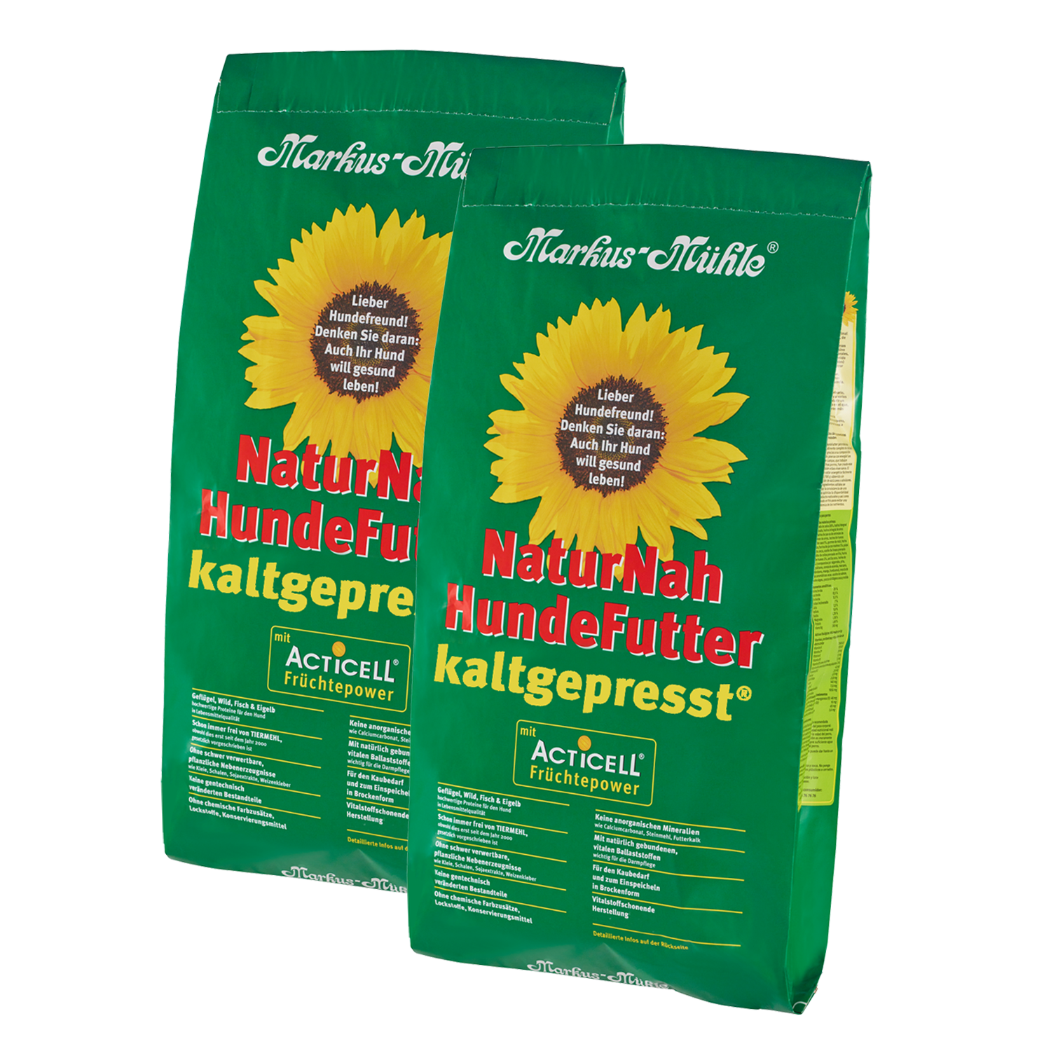 Doppelpack Markus-Mühle NaturNah 15 kg