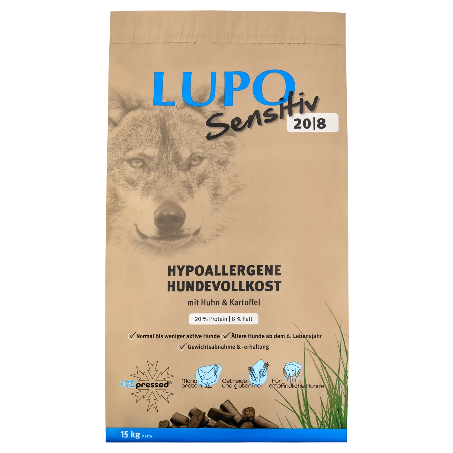 LUPO Sensitiv 20/8 15 kg