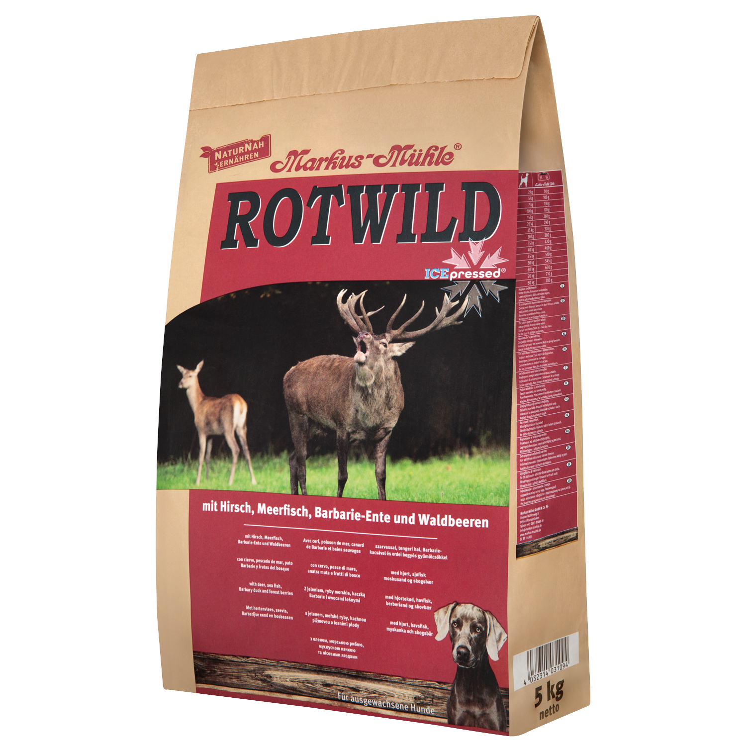 ROTWILD Hirsch 5 kg ROTWILD Hirsch 5 kg