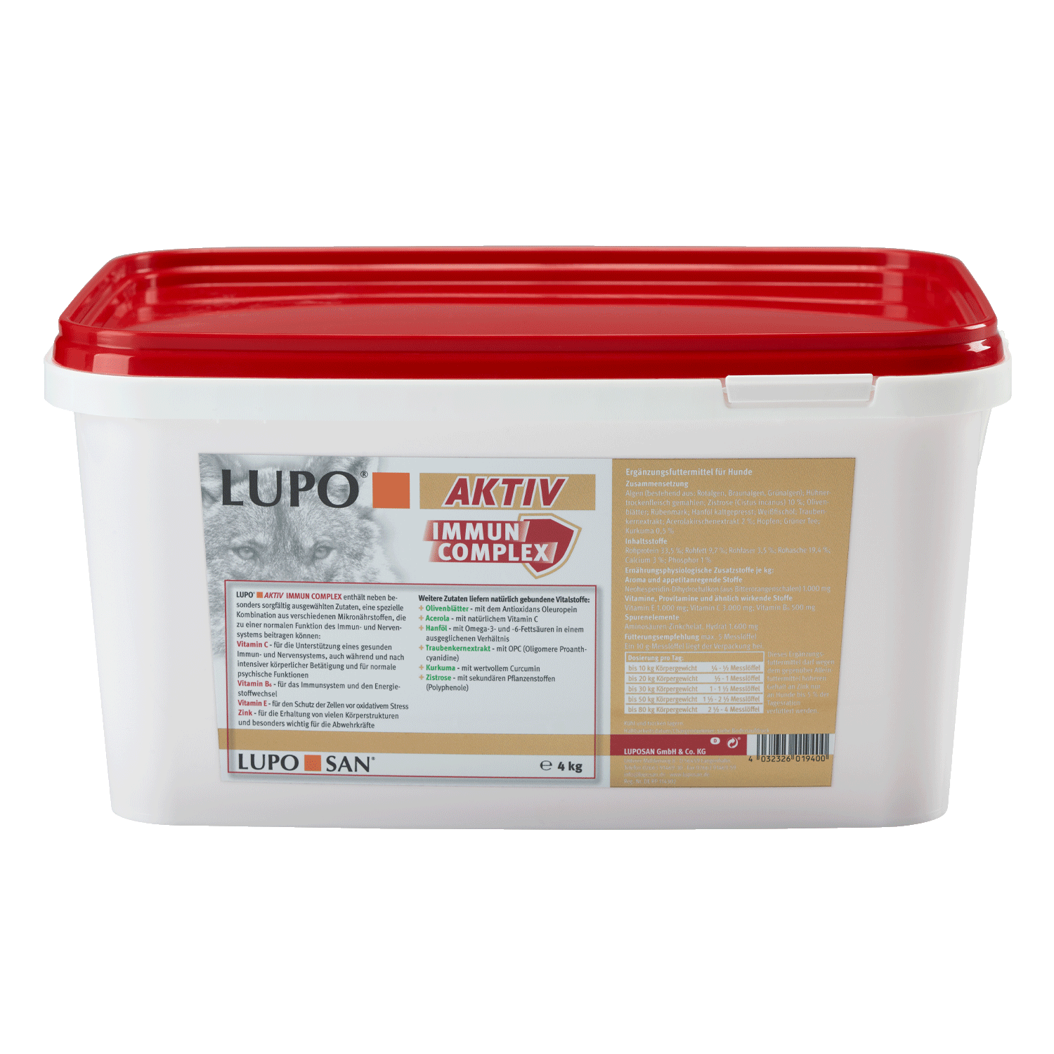 LUPO AKTIV Immun Complex 4.000 g