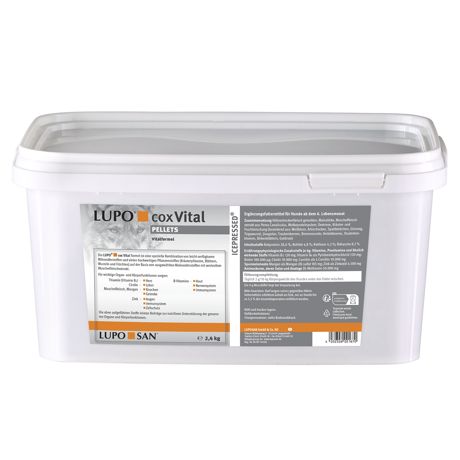 LUPO COX VITAL 2,4 kg Eimer