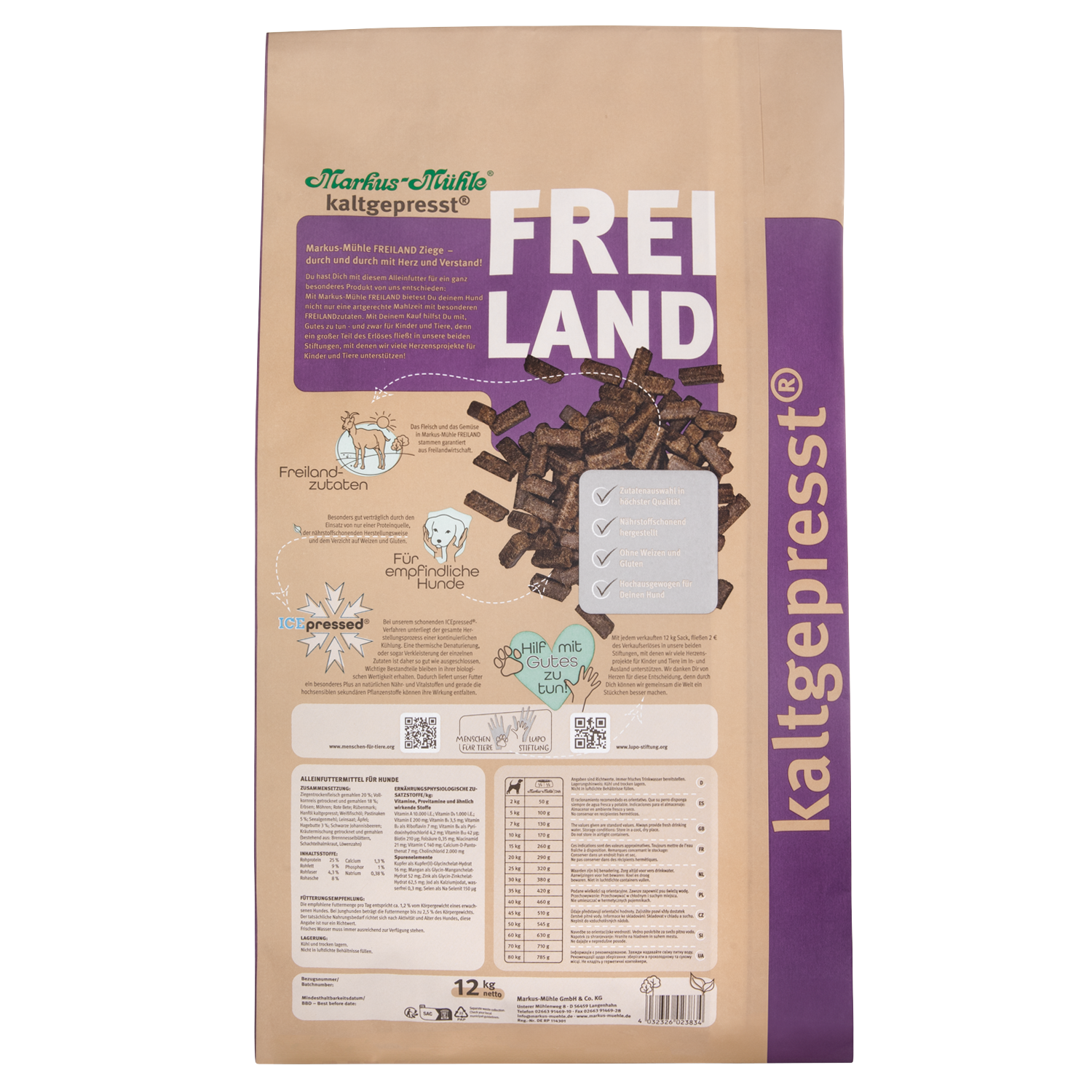 Markus-Mühle Freiland Ziege 12 kg 
