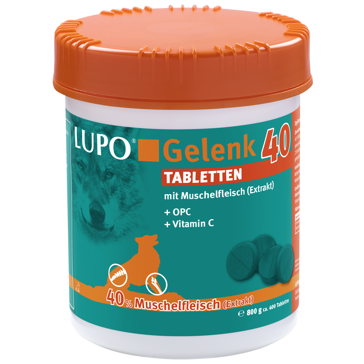 LUPO Gelenk 40 - Ergänzungsfuttermittel für Hunde 180 g