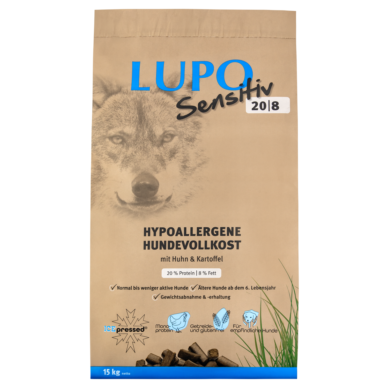LUPO Sensitiv 20/8 15 kg