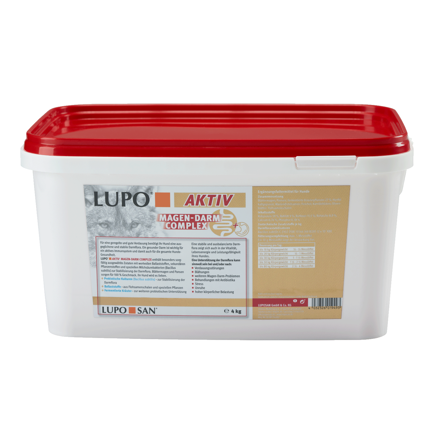 LUPO AKTIV Magen-Darm-Complex 4.000 g