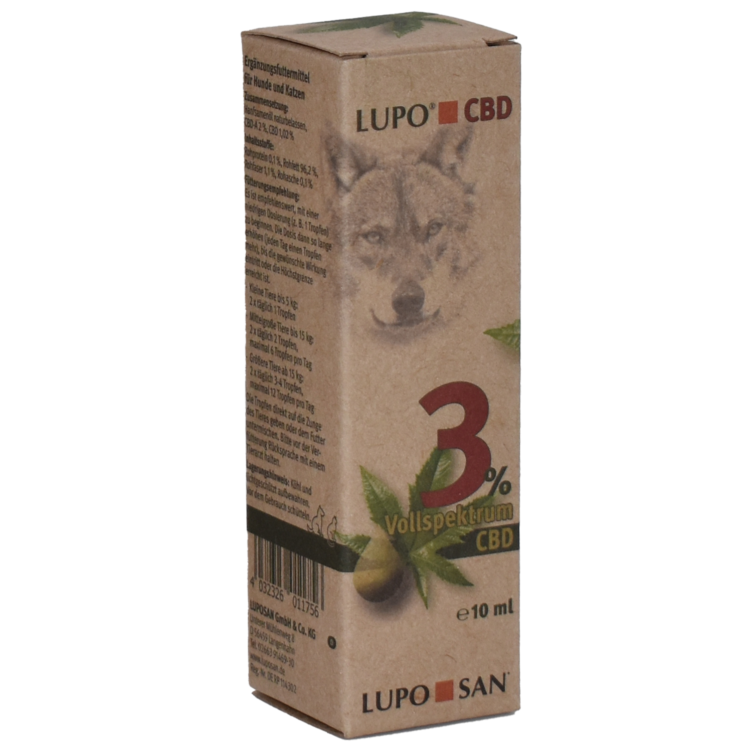LUPO Hanföl-CBD 10ml
