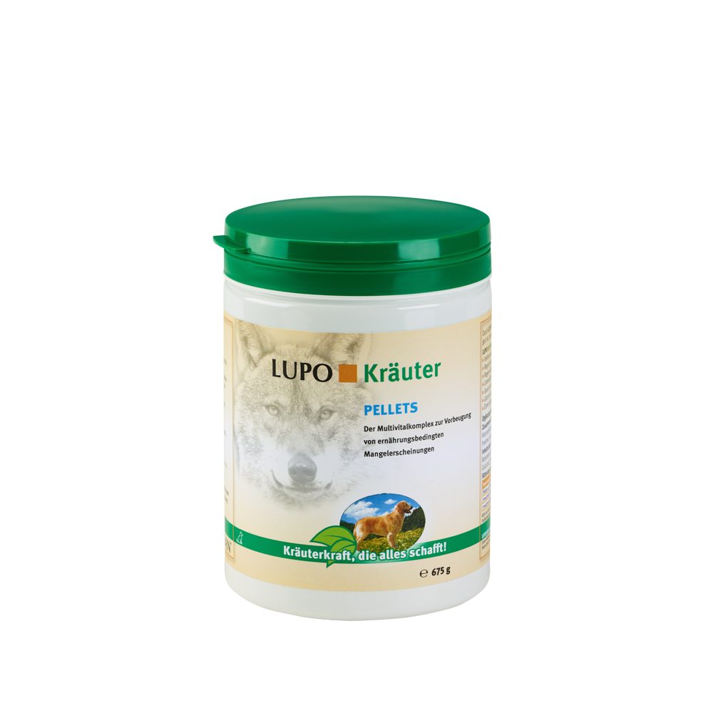 LUPO Kräuter Pellets 675 g