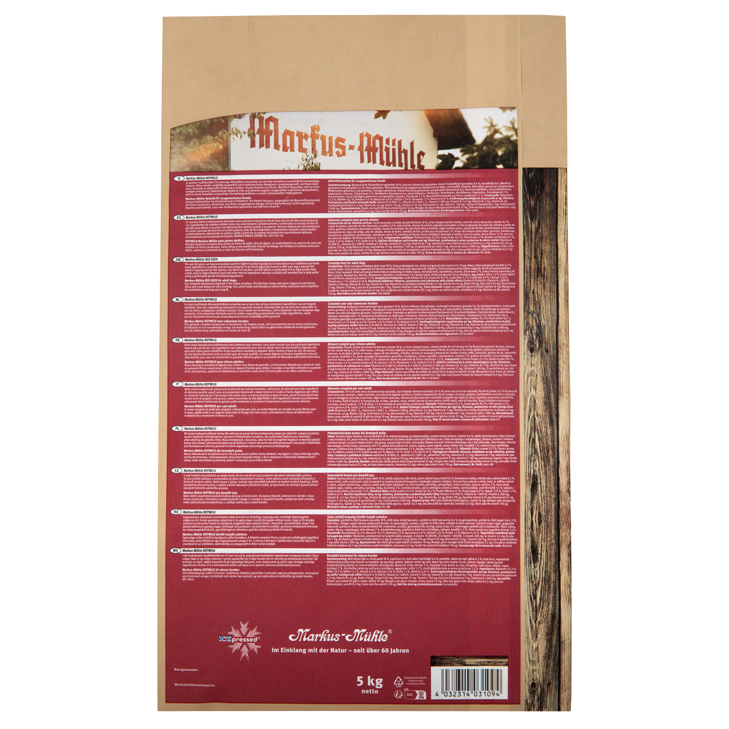 ROTWILD Hirsch 5 kg ROTWILD Hirsch 5 kg