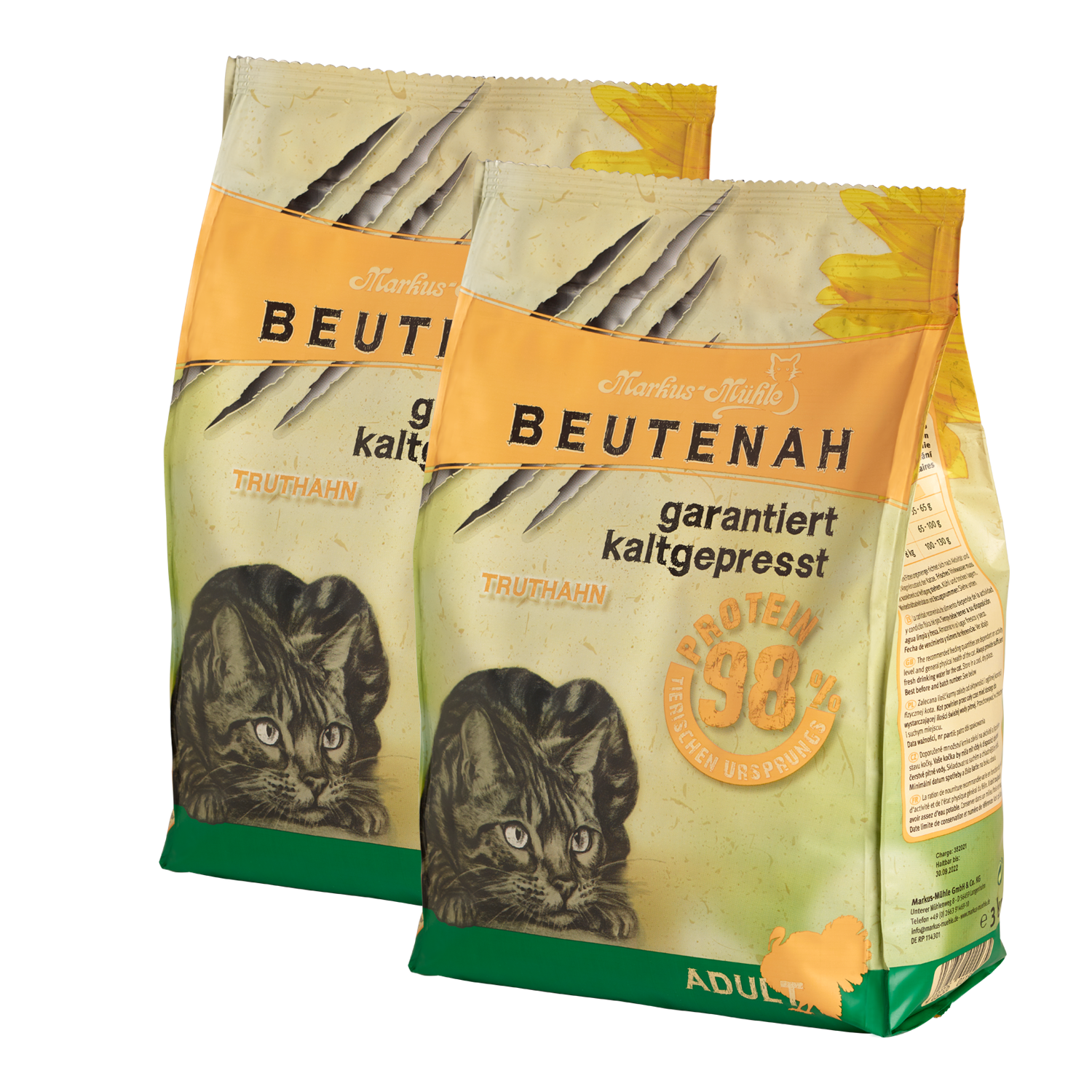 Doppelpack Markus-Mühle BEUTENAH Truthahn 2 x 3 kg