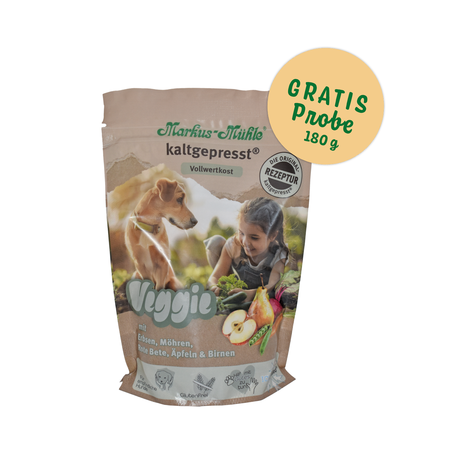 Gratis-Probe Markus-Mühle Veggie 180g