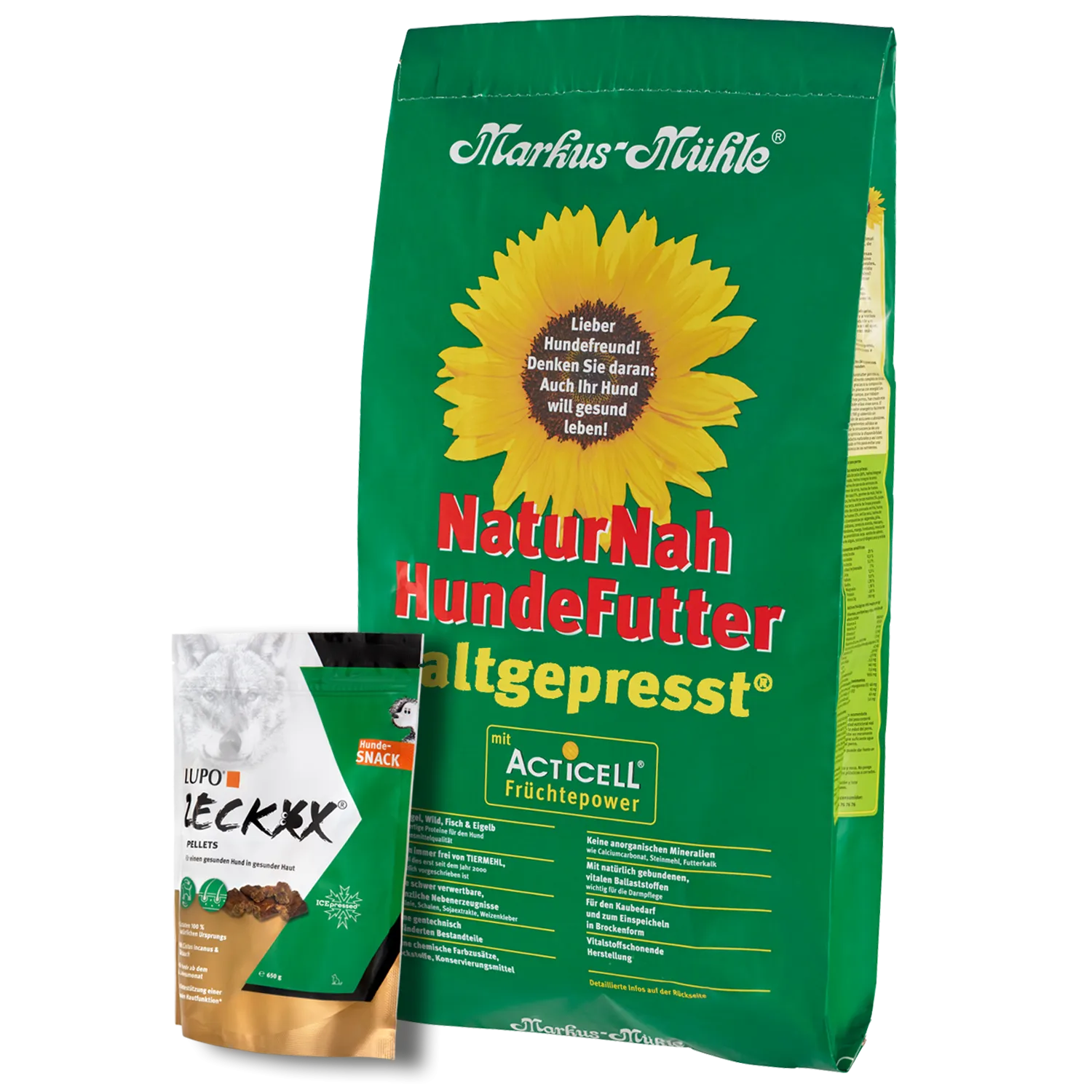 Saison-Paket: NaturNah 15 kg + ZECKXX 650 g