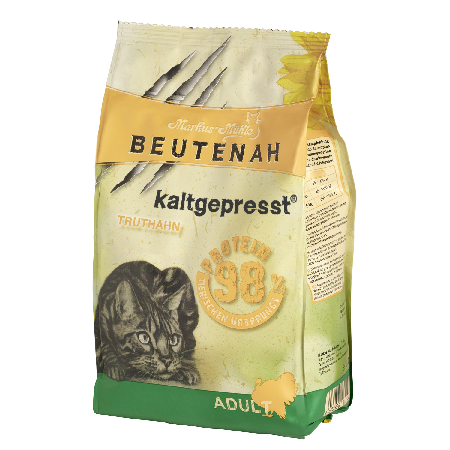 Markus-Mühle BEUTENAH Truthahn 1,2 kg Katzenfutter