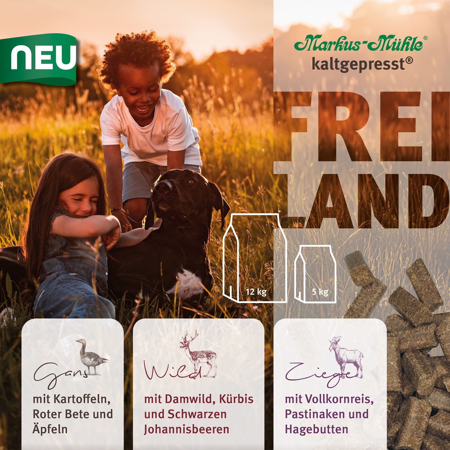 Markus-Mühle Freiland Wild 5 kg