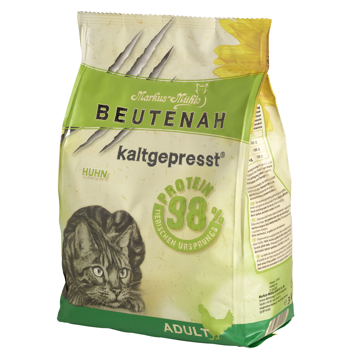 Markus-Mühle BEUTENAH Huhn 1,2 kg Katzenfutter