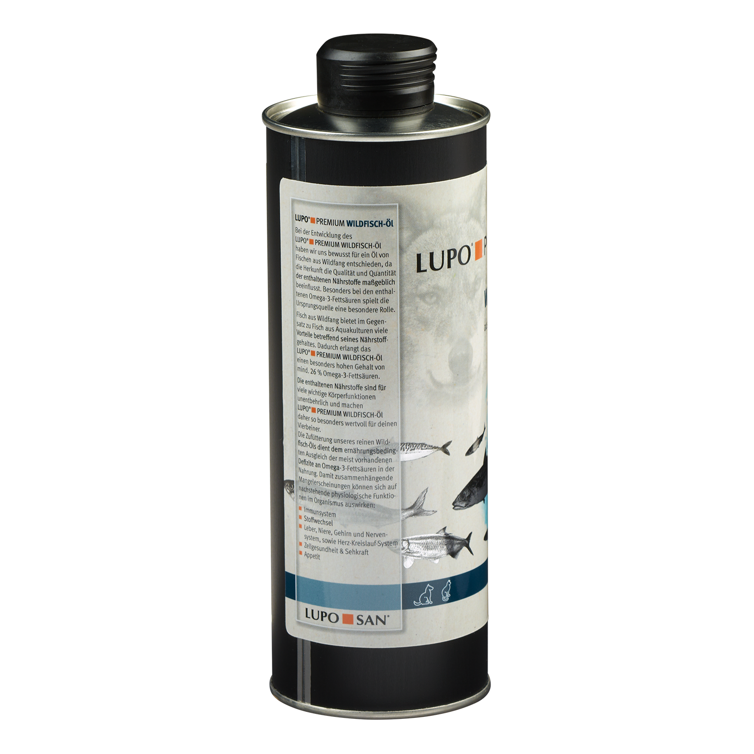 LUPO Premium Wildfisch-Öl 500 ml
