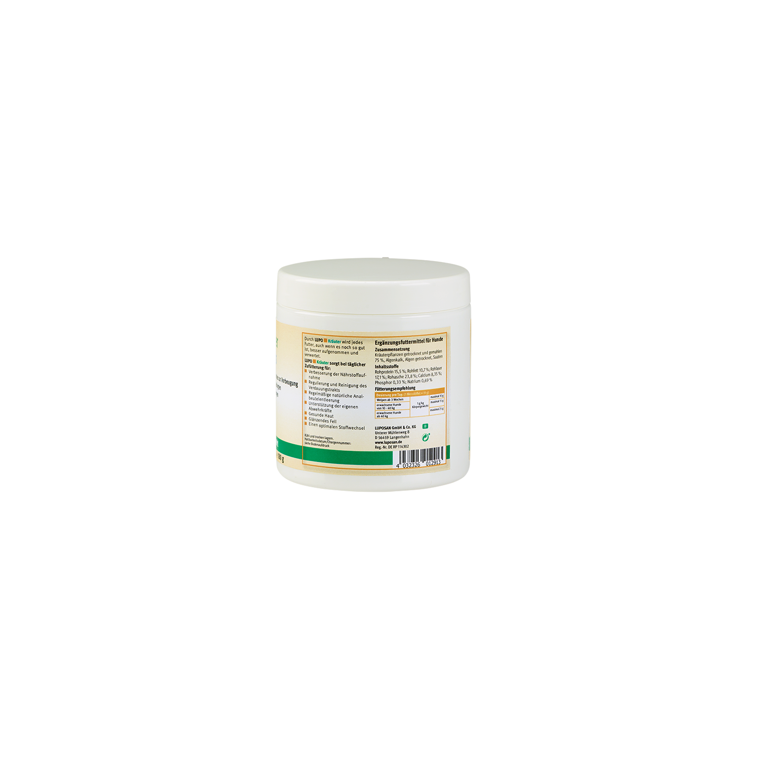 LUPO Kräuter Pellets 180 g