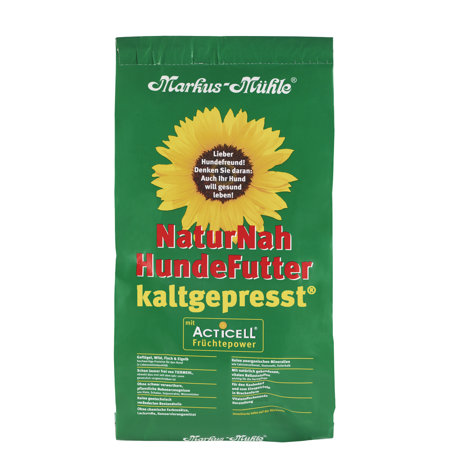 Markus-Mühle NaturNah HundeFutter 15 kg + 1kg Gratis