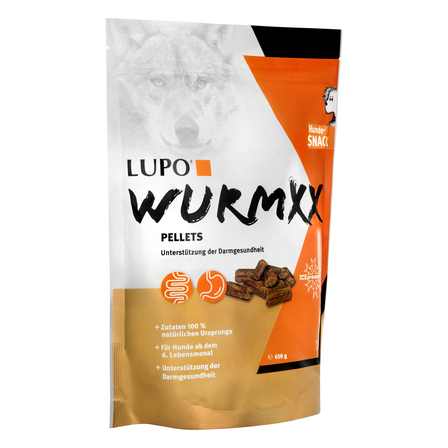 LUPO WURMXX Snack für Hunde 650 g