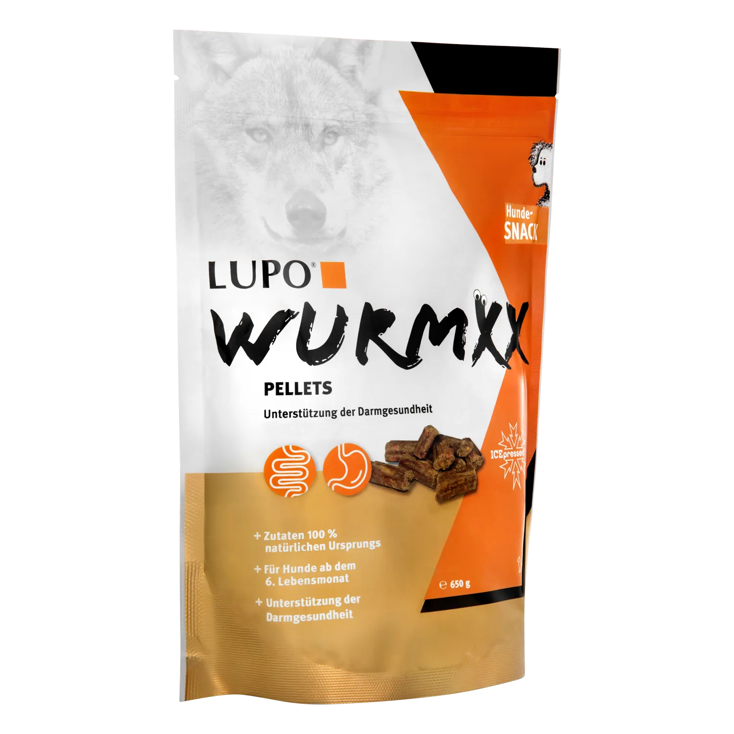 LUPO WURMXX Snack für Hunde 650 g