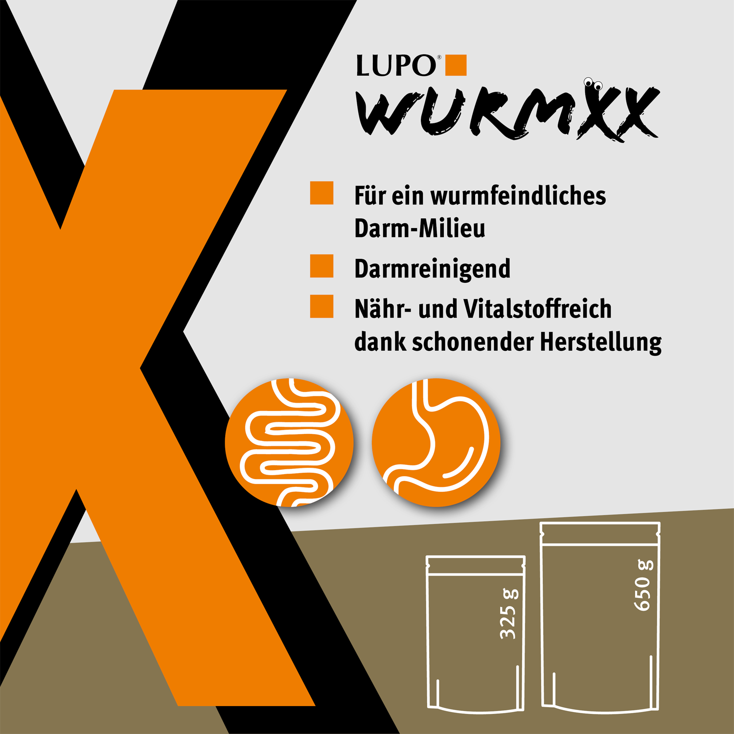 LUPO WURMXX Snack für Hunde 325 g LUPO WURMXX Snack für Hunde 325 g