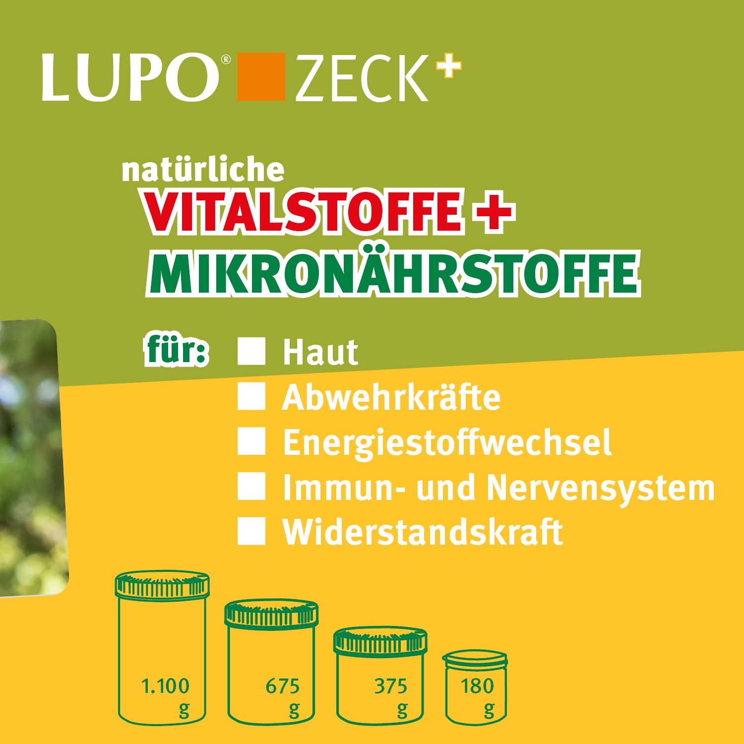 LUPO ZECK+ 1100 g LUPO ZECK+ 1100 g