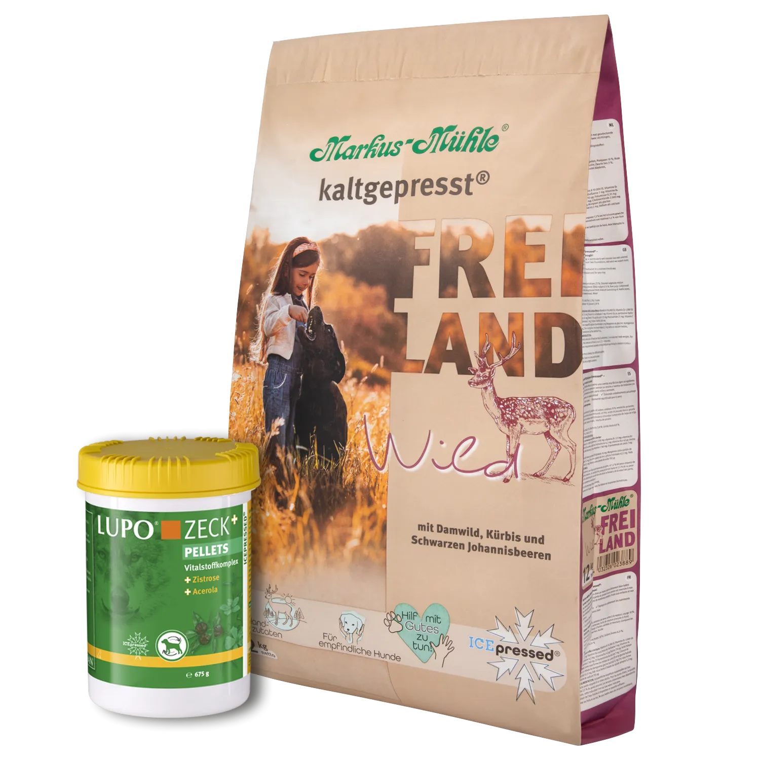 Saison-Paket: Freiland Wild 12 kg + Zeck+ 675g