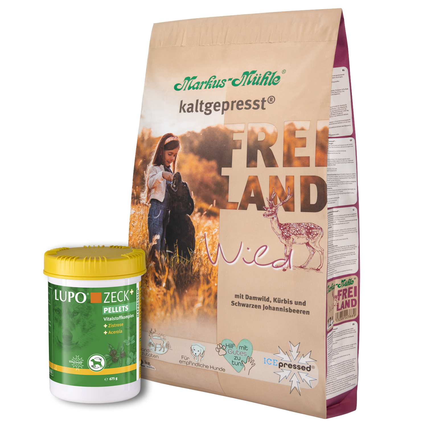 Saison-Paket: Freiland Wild 12 kg + Zeck+ 675g