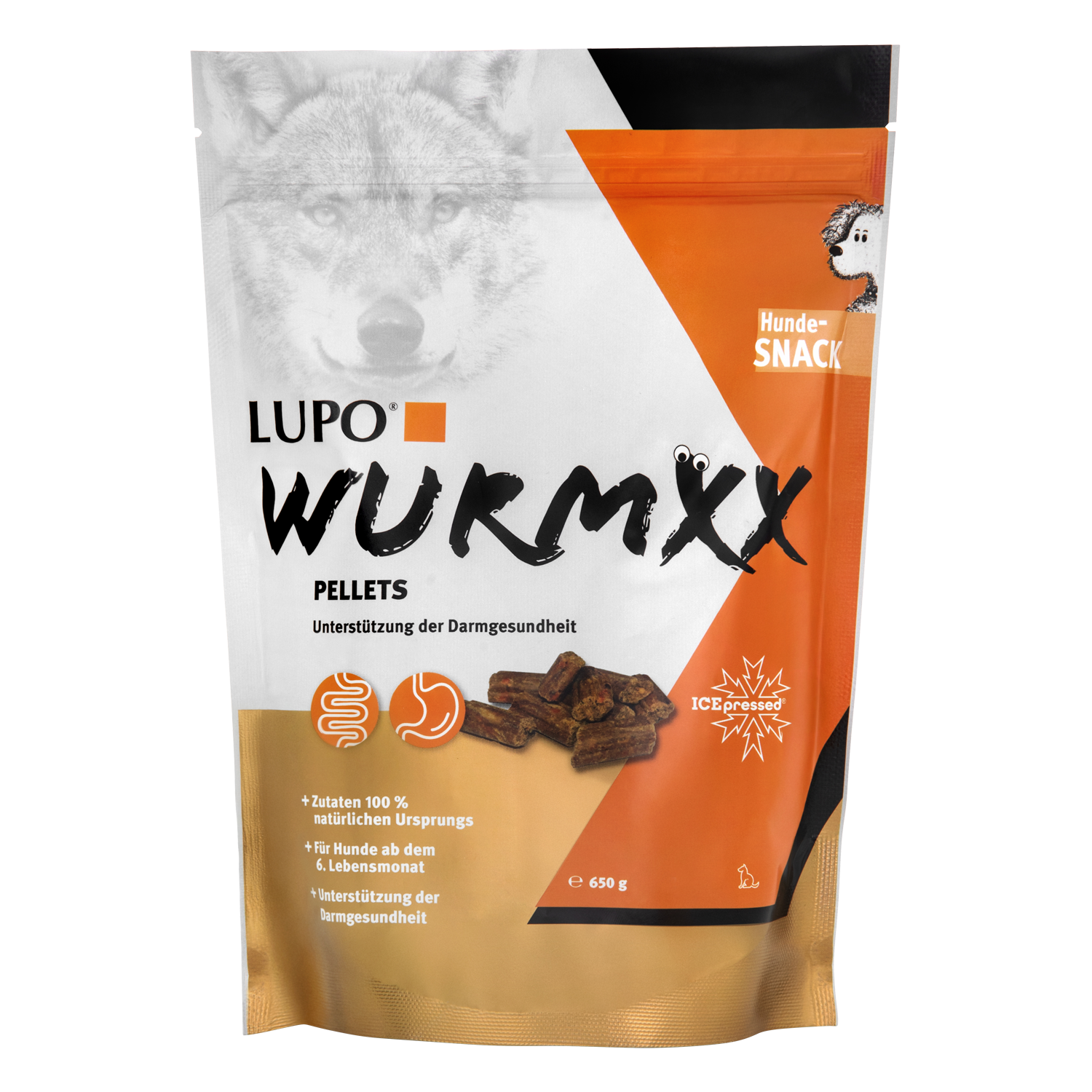 LUPO WURMXX Snack für Hunde 650 g