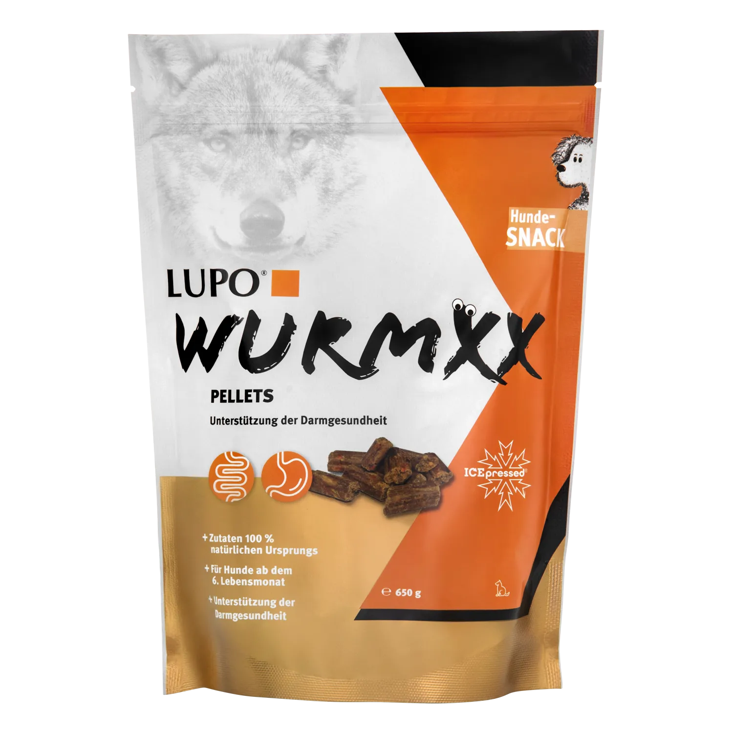 LUPO WURMXX Snack für Hunde 650 g