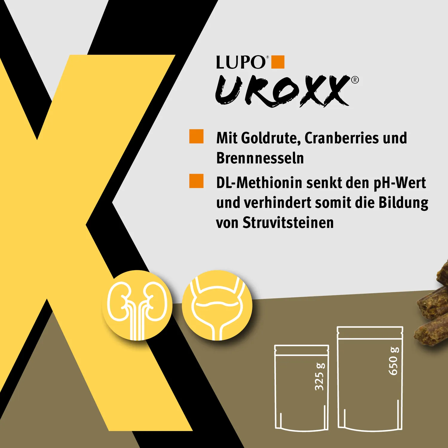 LUPO UROXX Snack für Hunde 325 g