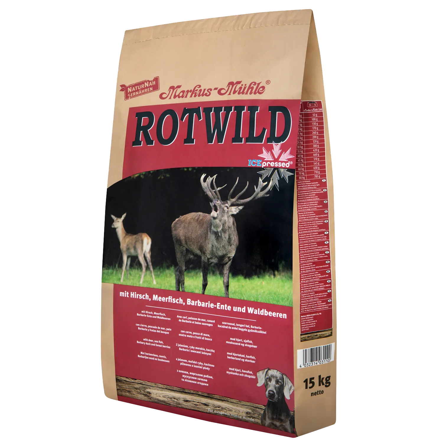 ROTWILD Hirsch 15 kg
