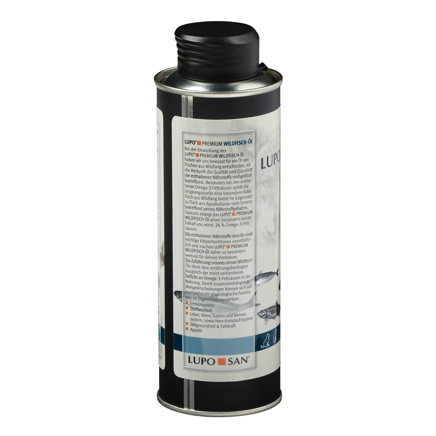 LUPO Premium Wildfisch-Öl 250 ml