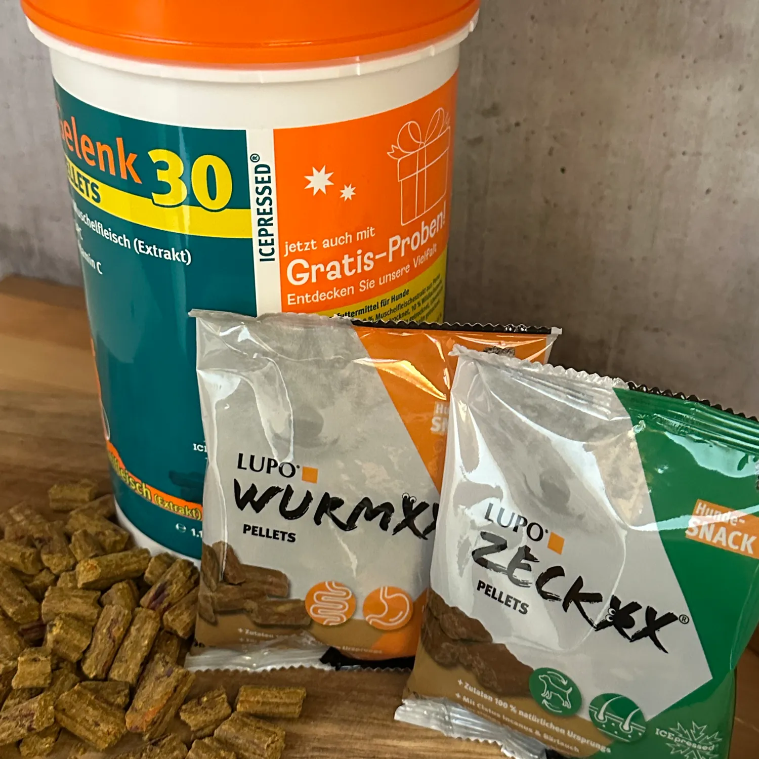 LUPO GELENK 30 in der Vorteilsdose mit SnackXX
