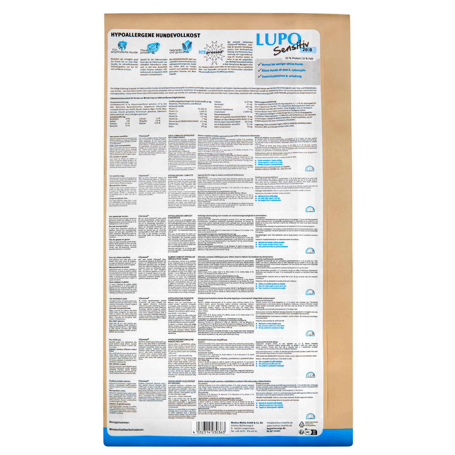 LUPO Sensitiv 20/8 5 kg