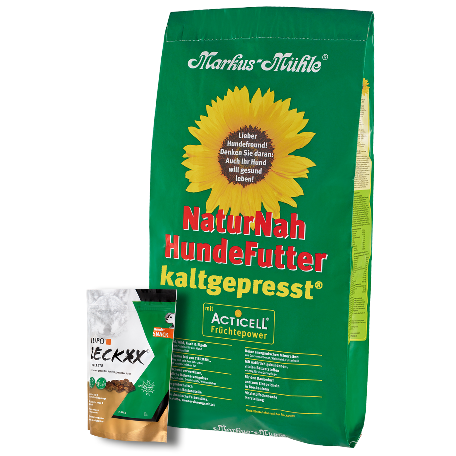 Saison-Paket: NaturNah 15 kg + ZECKXX 650 g