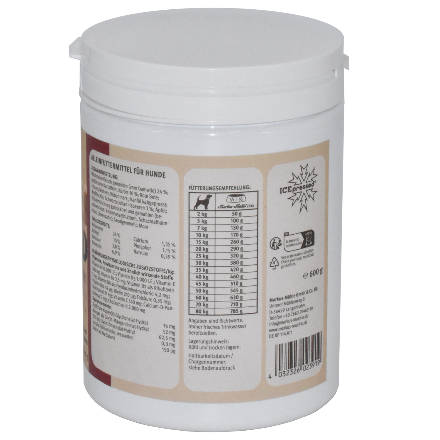 Schnupperangebot Markus-Mühle FREILAND Wild 600 g