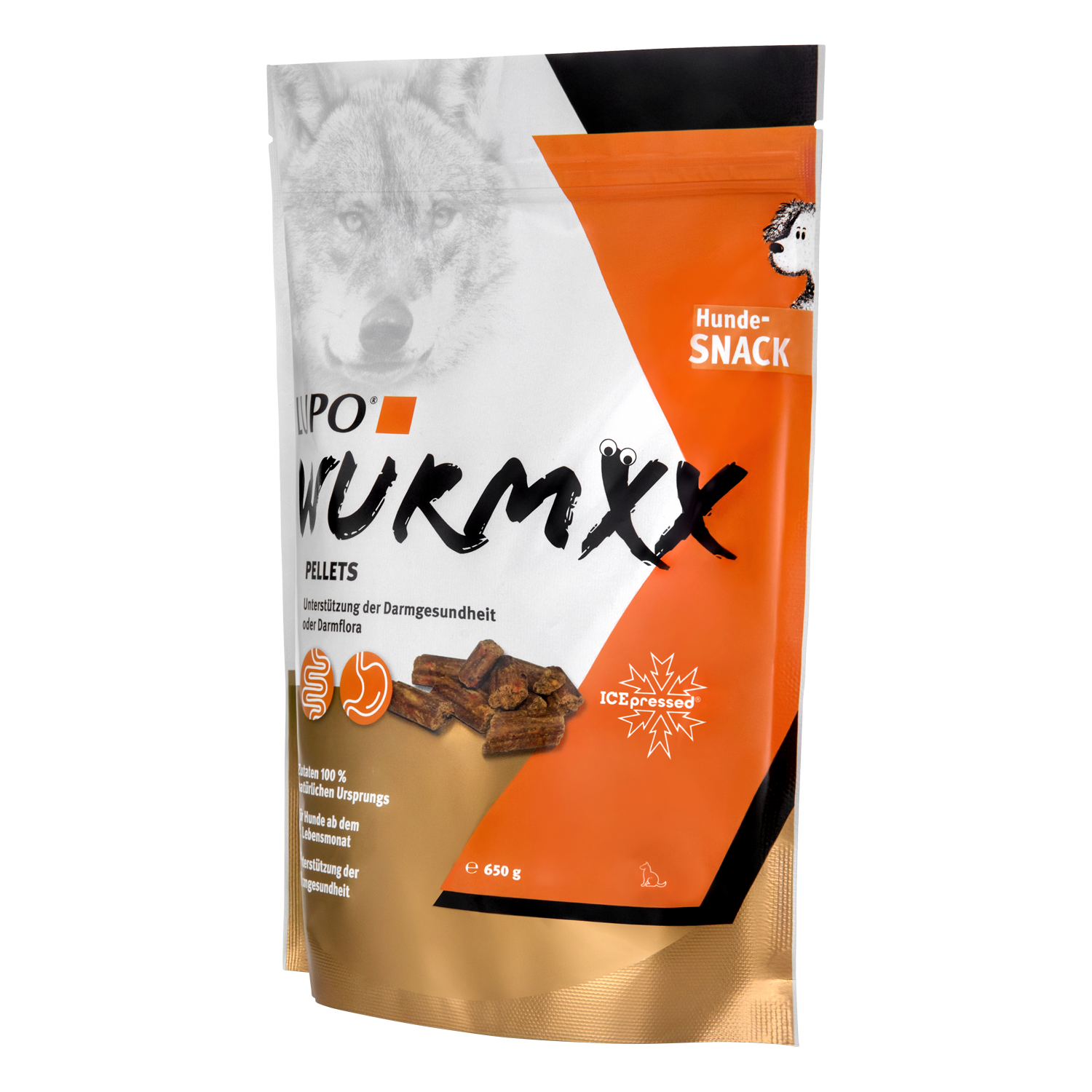 LUPO WURMXX Snack für Hunde 650 g