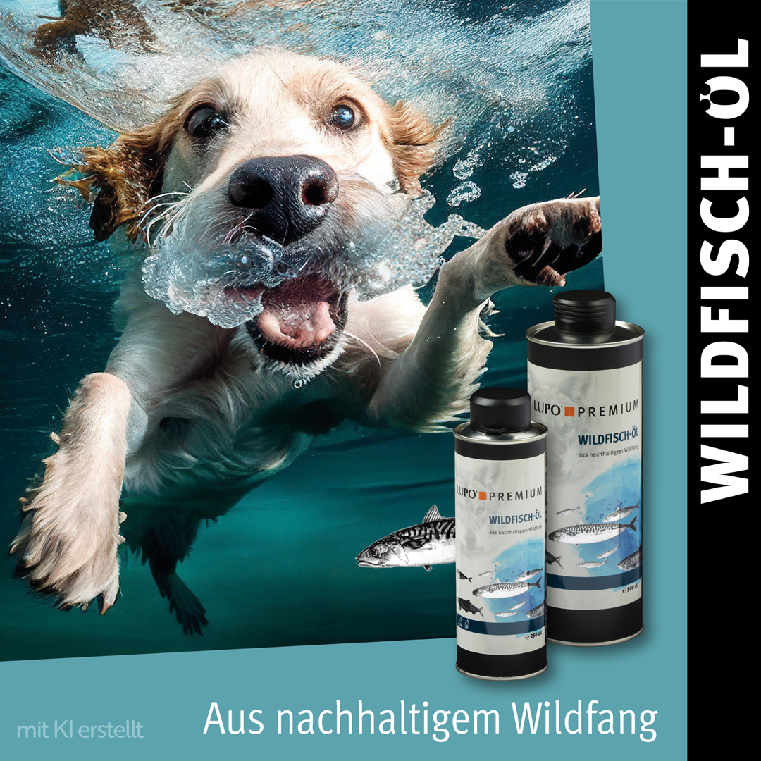 LUPO Premium Wildfisch-Öl 250 ml