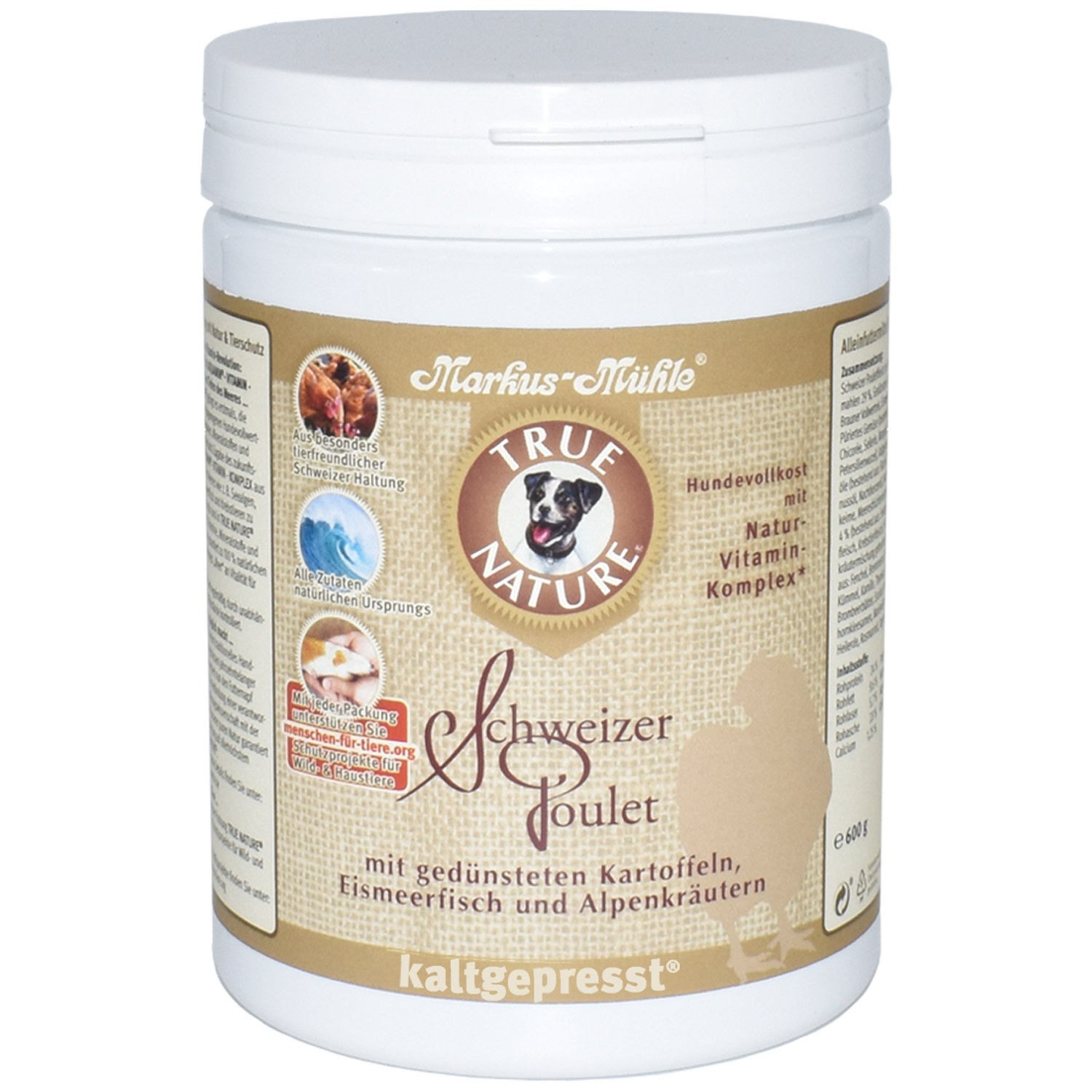 Schnupperangebot Markus-Mühle TRUE NATURE 600 g Schnupperangebot Markus-Mühle TRUE NATURE 600 g