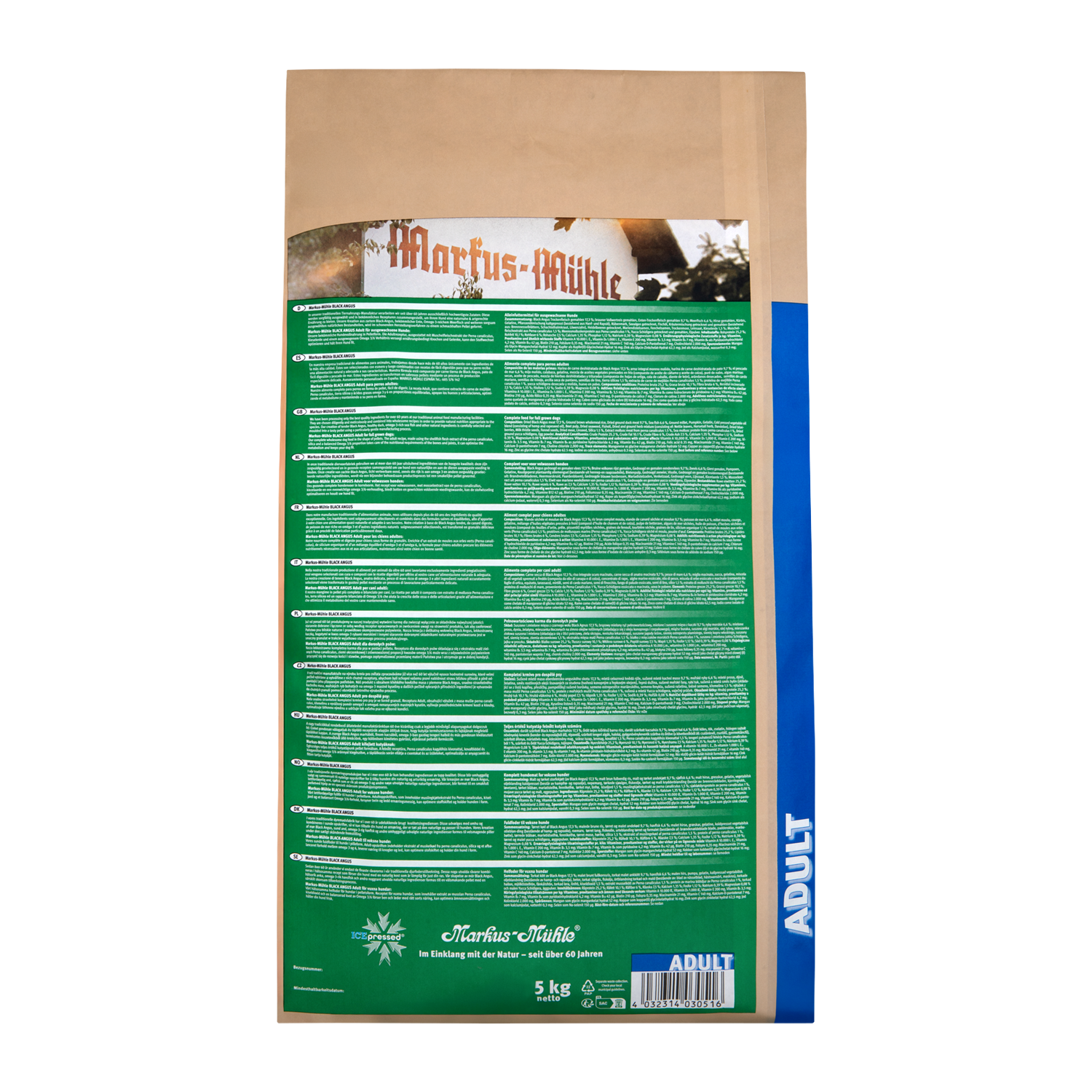 BLACK ANGUS Adult 5 kg BLACK ANGUS Adult 5 kg