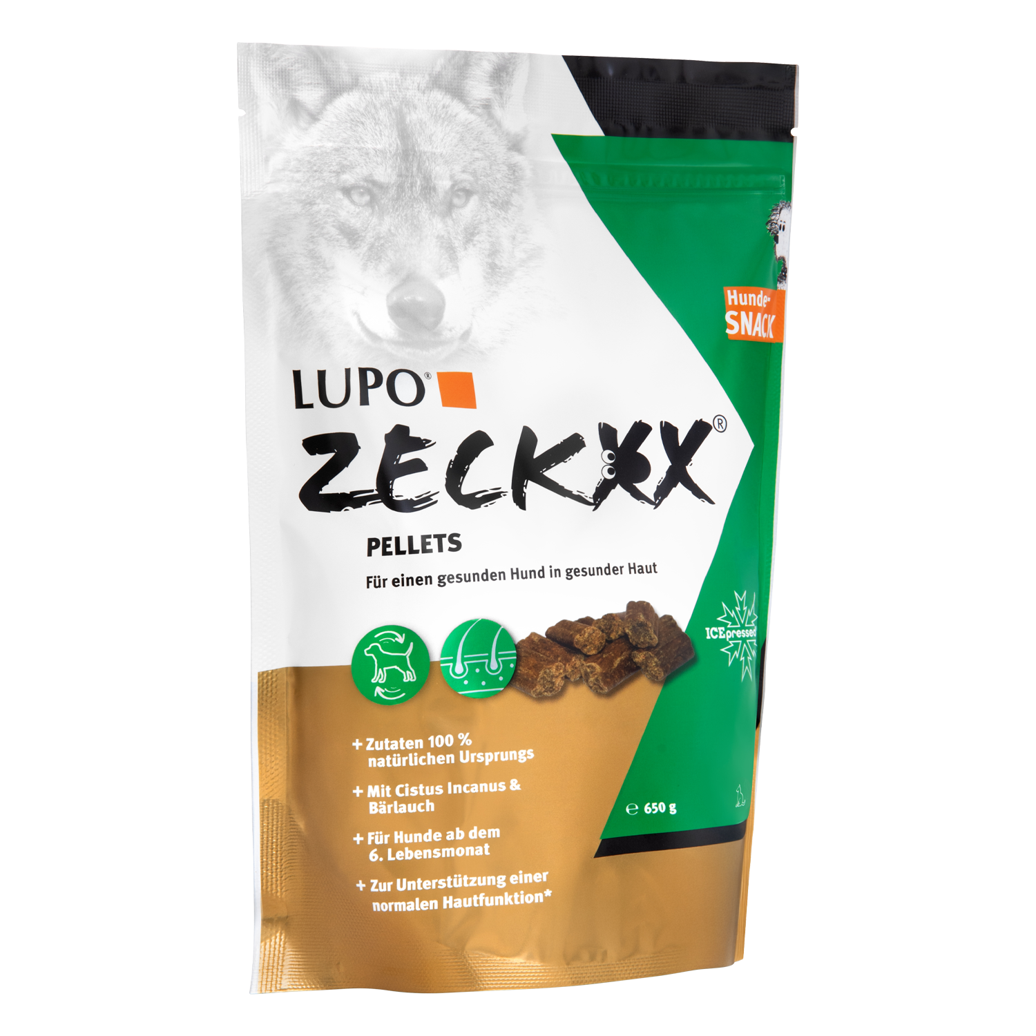 LUPO ZECKXX Snack für Hunde 650 g