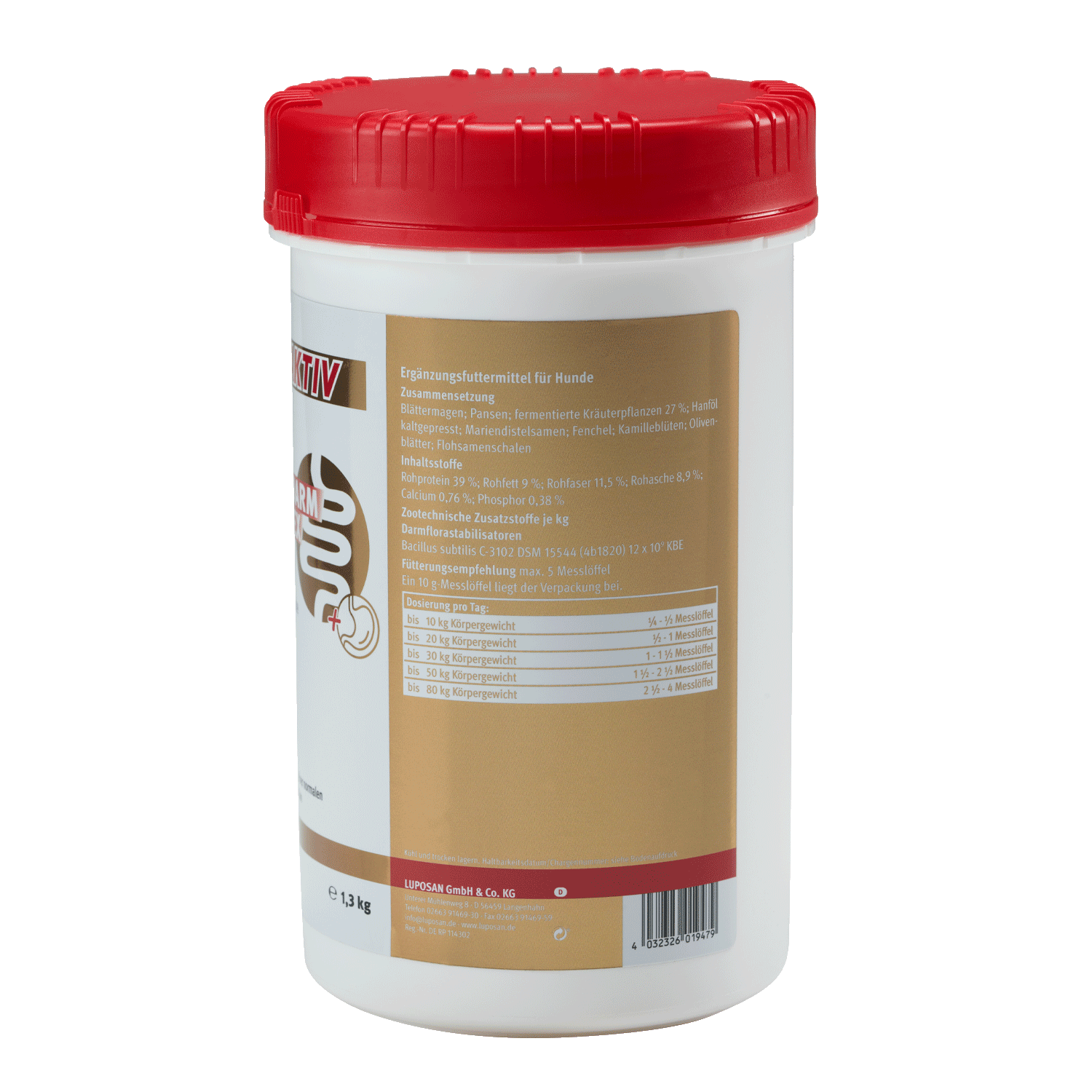 LUPO AKTIV Magen-Darm-Complex 1.300 g