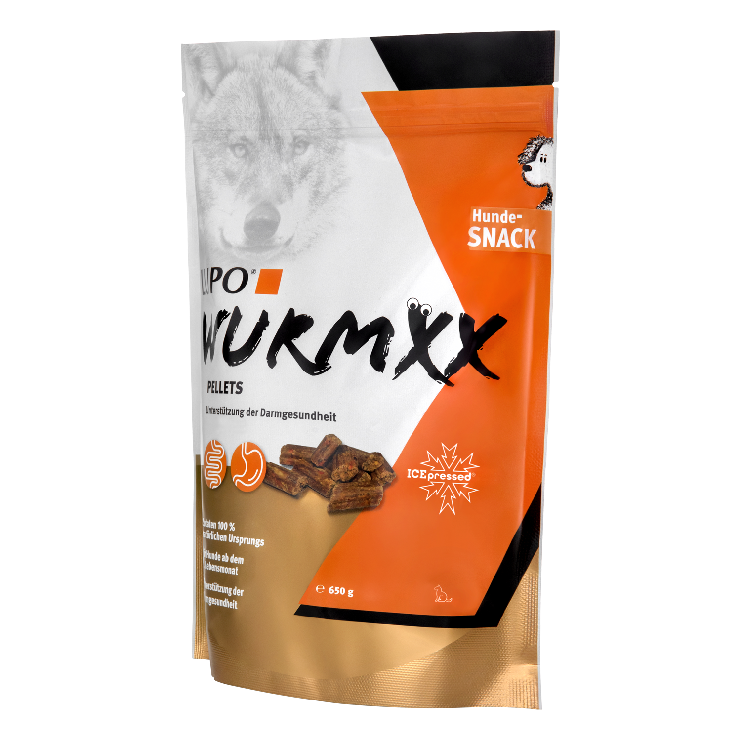 LUPO WURMXX Snack für Hunde 650 g