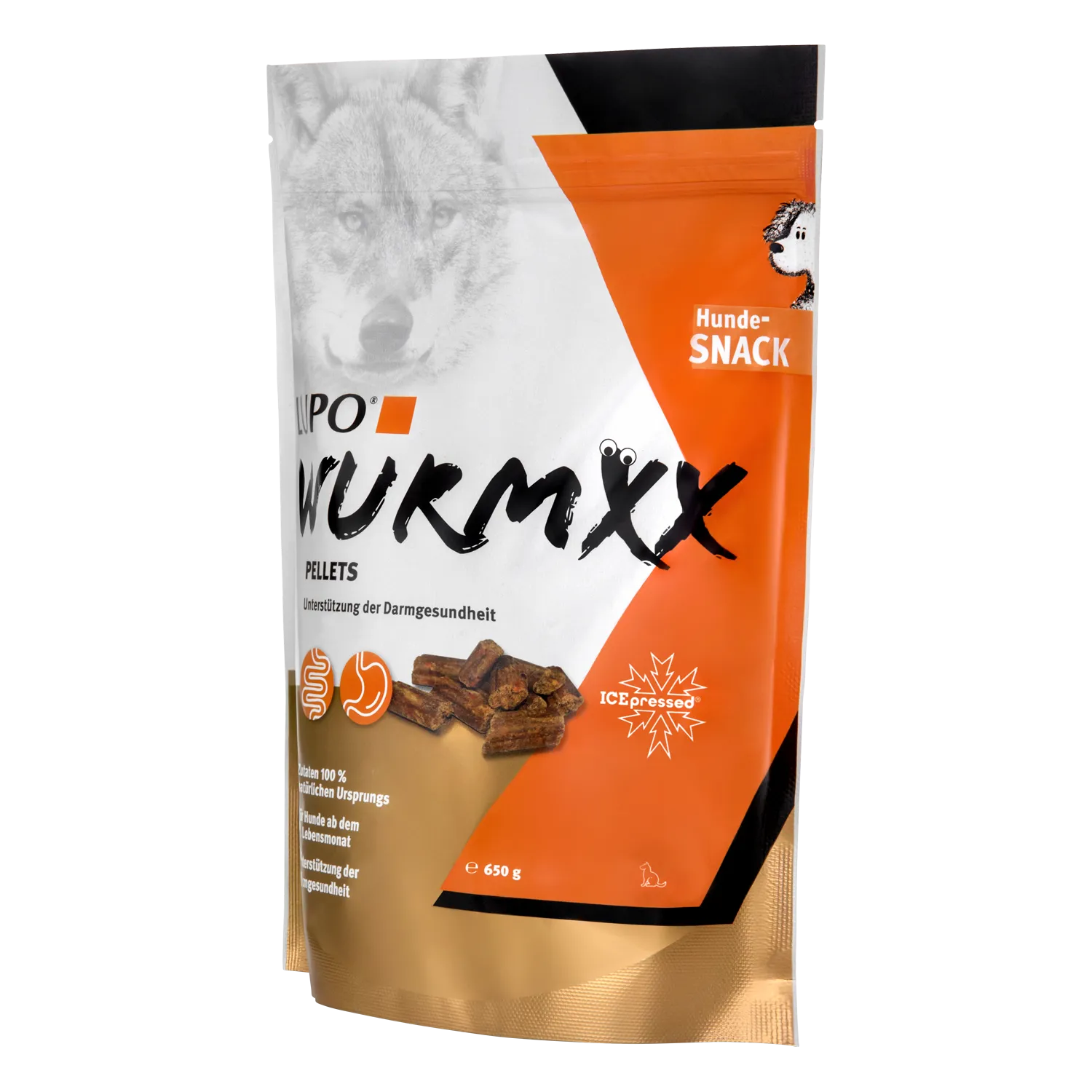 LUPO WURMXX Snack für Hunde 650 g