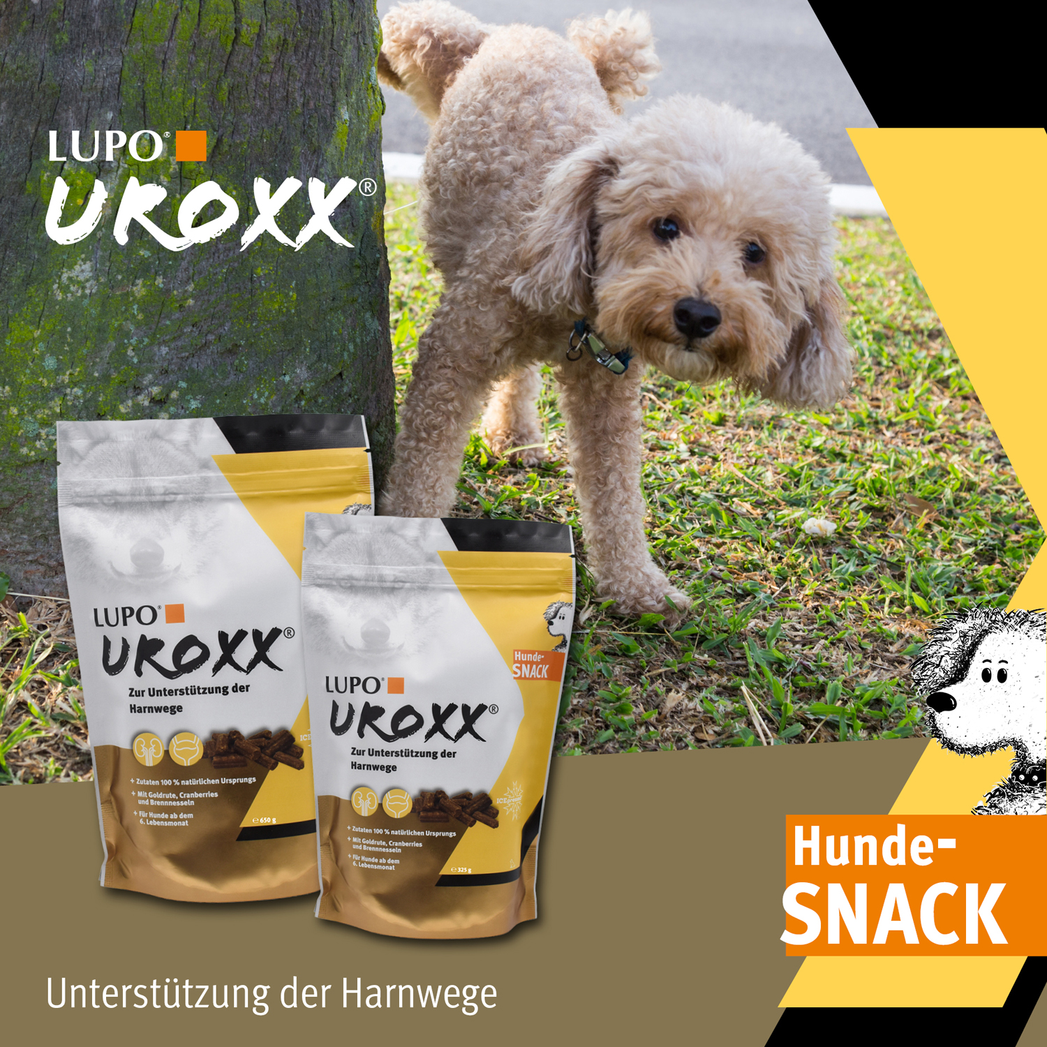 LUPO UROXX Snack für Hunde 325 g