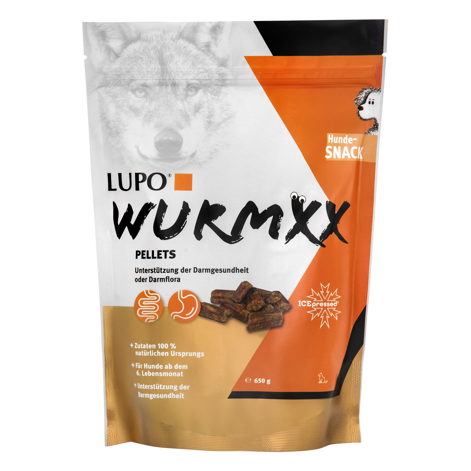 LUPO WURMXX Snack für Hunde 650 g