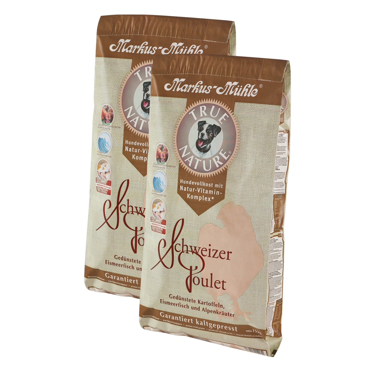 Doppelpack TRUE NATURE 15kg 