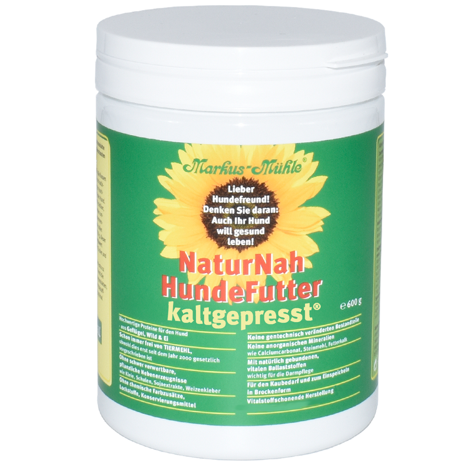 Schnupperangebot Markus-Mühle NaturNah Hundefutter 600 g