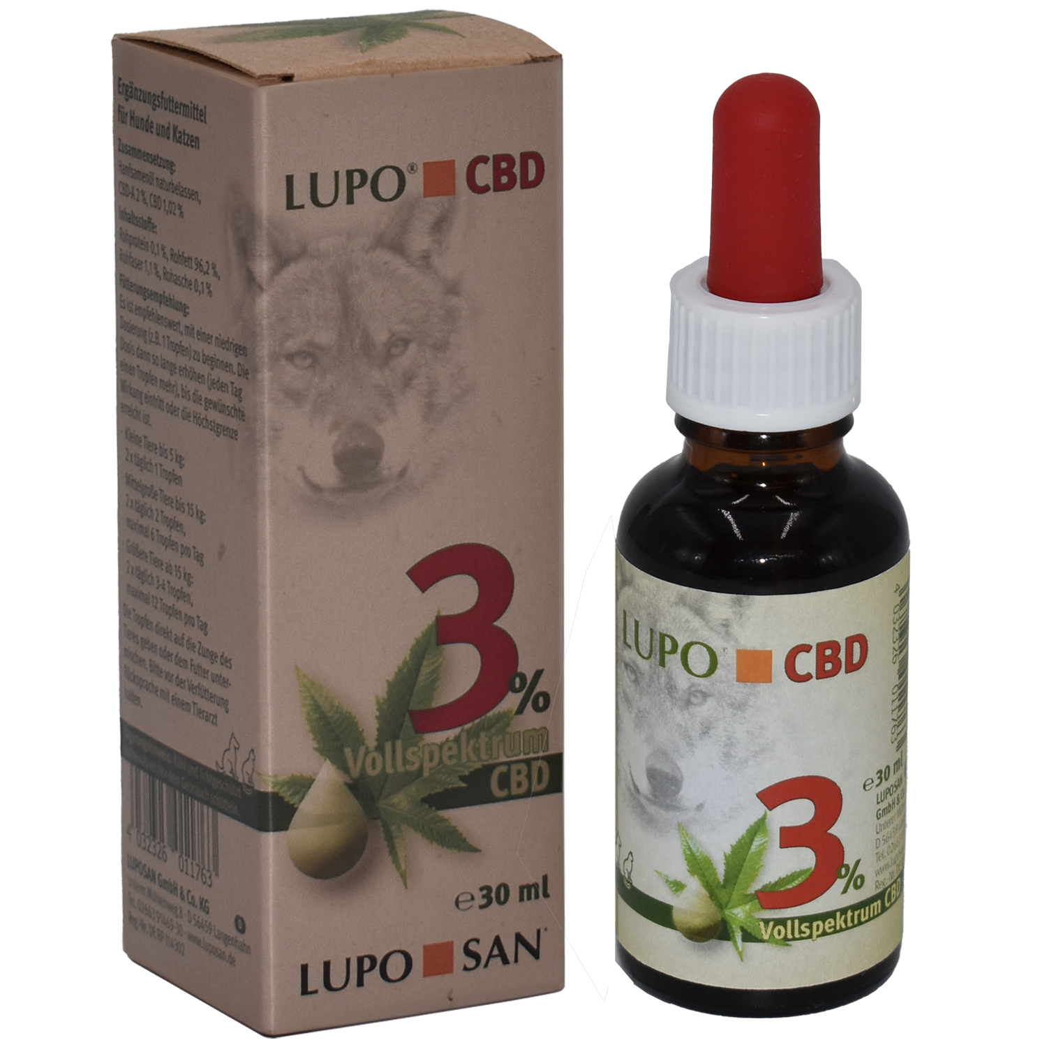 LUPO Hanföl-CBD 30ml