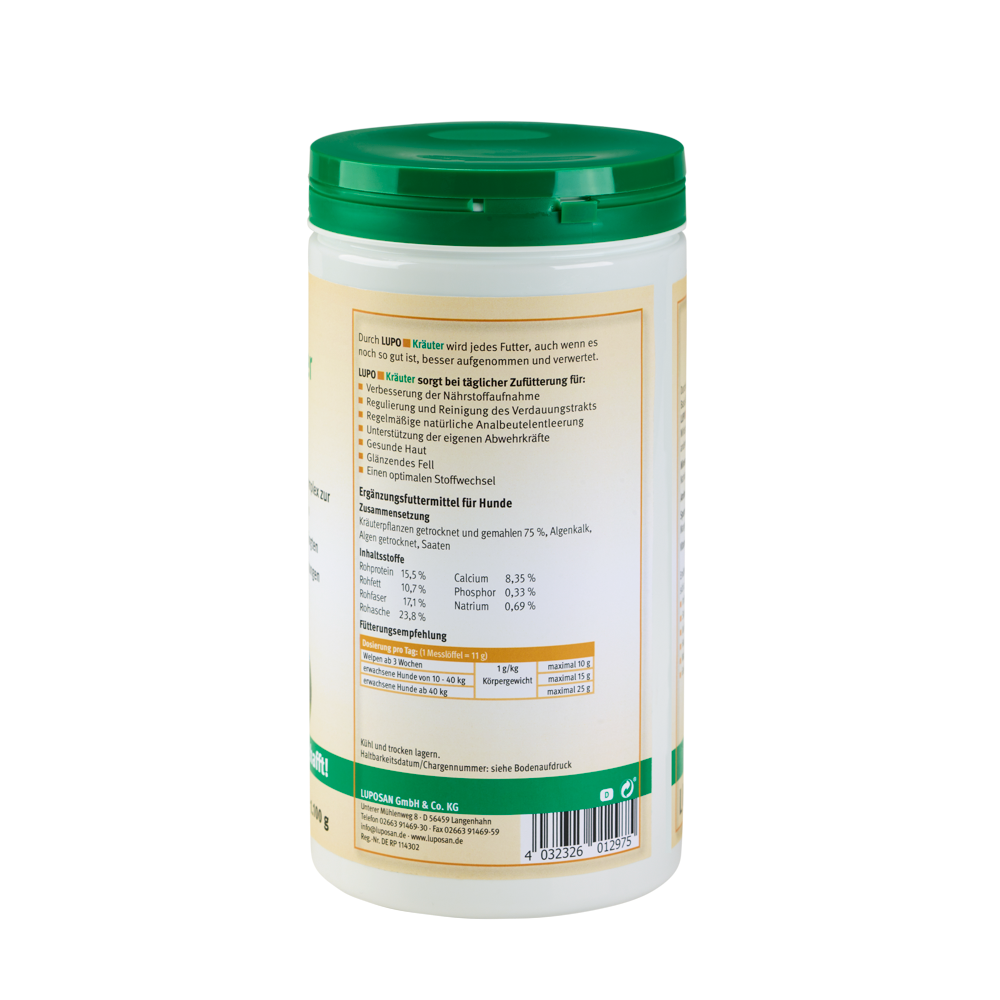 LUPO Kräuter Pellets 1100 g